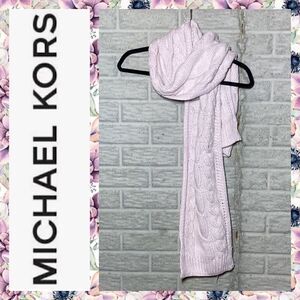 Michael Kors Access Cable Knit Scarf